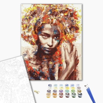 Незнайомка в фарбах