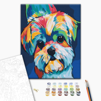 Яскрава собачка