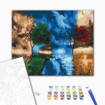 Картина по номерам Природа - Пори року