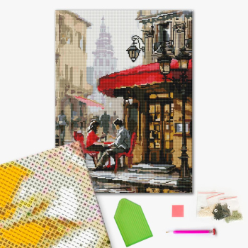 Алмазна мозаїка 40х50 - Романтичне побачення