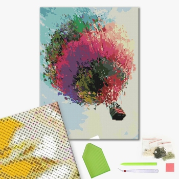 Алмазна мозаїка 40х50 - Політ на кулі