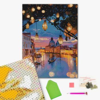 Алмазна мозаїка 40х50 - Казкова Венеція