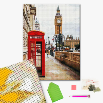 Алмазна мозаїка 40х50 - Символи Лондона