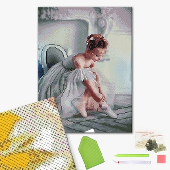 Алмазна мозаїка 40х50 - Маленька балерина