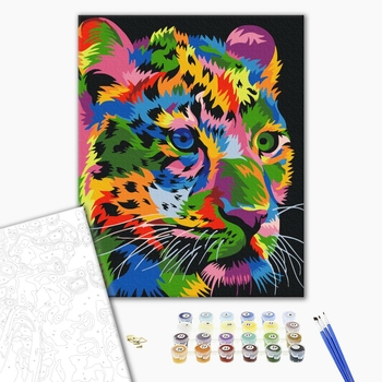 Пятнистый леопард