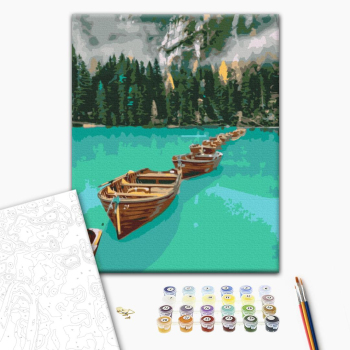 Лодки в цепочке