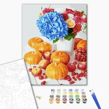 Картина по номерам Натюрморти - Гарбузовий натюрморт