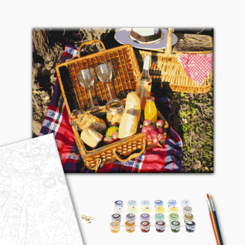 Картина по номерам Натюрморти - Набір для пікніка