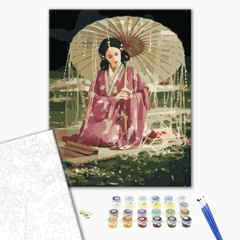 Картина по номерам Люди на картинах - Східна красуня