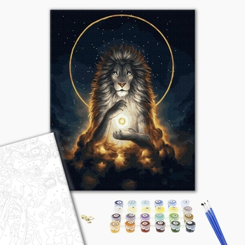 Картина по номерам Тварини, птахи та риби - Цар світу