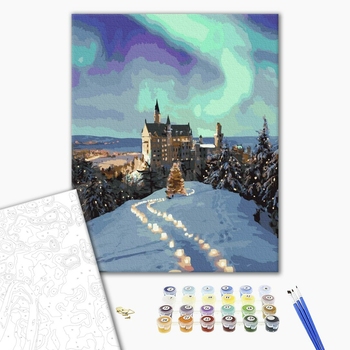 Картина по номерам Пейзажі - Казковий замок