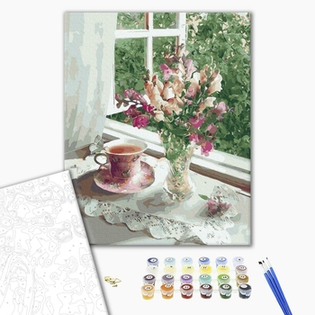 Картина по номерам Натюрморти - Ніжність літнього ранку