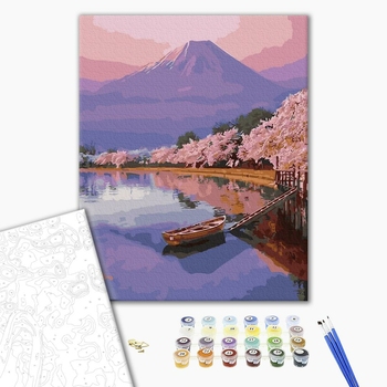 Картина по номерам Природа - Ранкове узбережжя