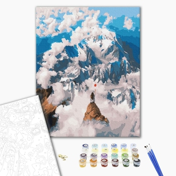 Картина по номерам Пейзажі - На вершині світу