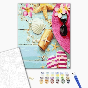 Картина по номерам Натюрморти - Морський флетлей