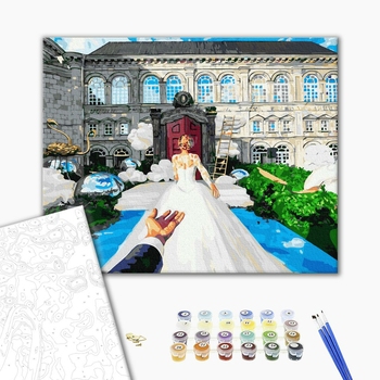 Картина по номерам Люди на картинах - Моя принцеса