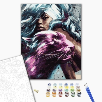 Картина по номерам Авторські колекції - Небезпечний погляд