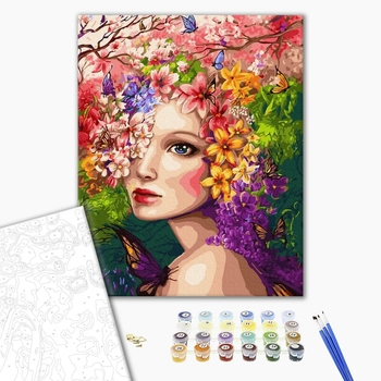 Картина по номерам Авторські колекції - Весняна німфа