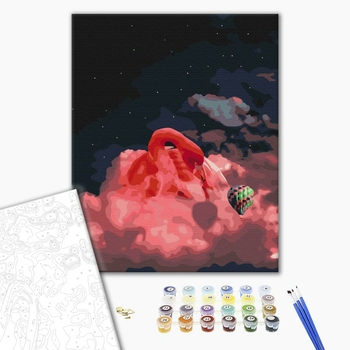 Картина по номерам Абстракції - Вище неба