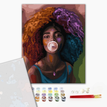 Картина по номерам Преміум картини - В стилі хуба-буба