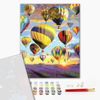 Картина по номерам Преміум картини - Мрії в небі