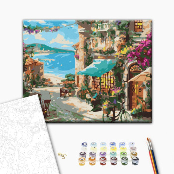 Улица приморського городка