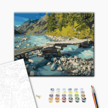 Горный мостик