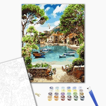 Картина по номерам Пейзажі - Лазурна затока