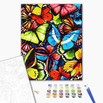 Картина по номерам Поп Арт - Річкові кораблики