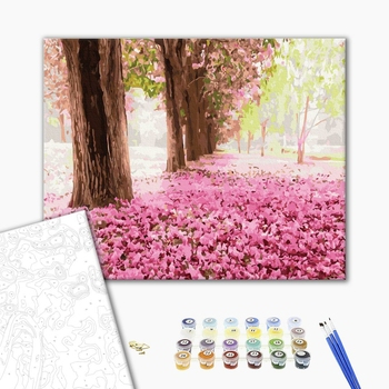 Картина по номерам Природа - Весняний парк