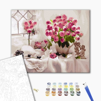 Картина по номерам Натюрморти - Ніжний натюрморт для леді
