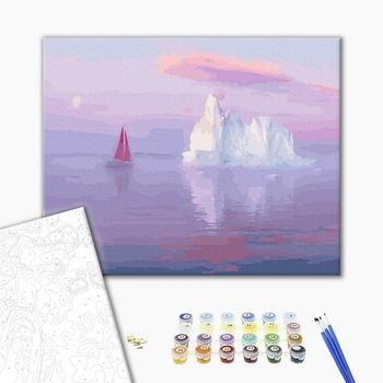 Картина по номерам Природа - Айсберг