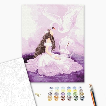 Картина по номерам Люди на картинах - Дотик