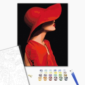 Незнайомка в червоному