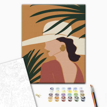 Пастельные тропики: триптих 3