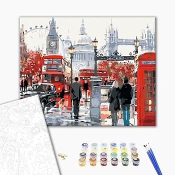 Картина по номерам Города - Чарівність Лондона