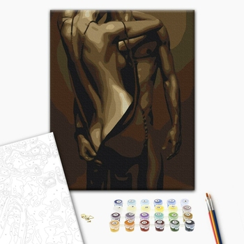 Картина по номерам Люди на картинах - Гаряча пристрасть