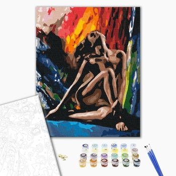 Картина по номерам Люди на картинах - Оголена пристрасть