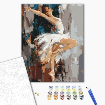 Картина по номерам Авторські колекції - Пристрасна балерина