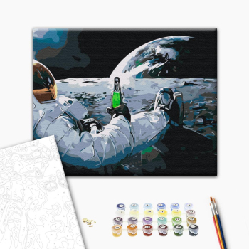 Картина по номерам Авторські колекції - Релакс в космосі