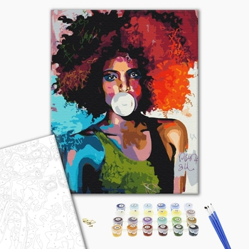 Картина по номерам Поп Арт - Художня бульбашка