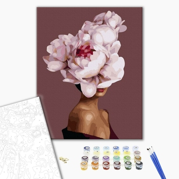 Картина по номерам Авторські колекції - Піон в мені