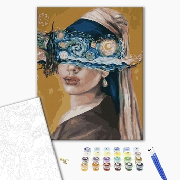 Картина по номерам Репродукції художників - Погляд в зоряну ніч