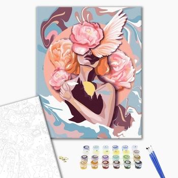 Картина по номерам Абстракції - Акварель почуттів