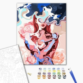 Картина по номерам Абстракції - Хвиля ніжності