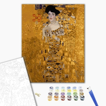 Картина по номерам Репродукції художників - Портрет Аделі Блох-Бауер I. Густав Клімт