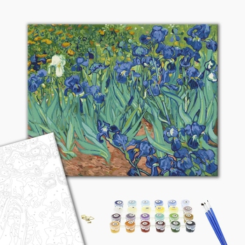 Картина по номерам Репродукції художників - Іриси. Ван Гог