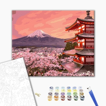 Картина по номерам Східна тематика - Традиційна Японія