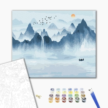 Картина по номерам Пейзажі - Туманна прогулянка