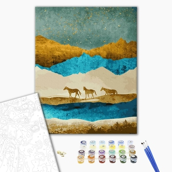 Картина по номерам Абстракції - Сезон подорожей